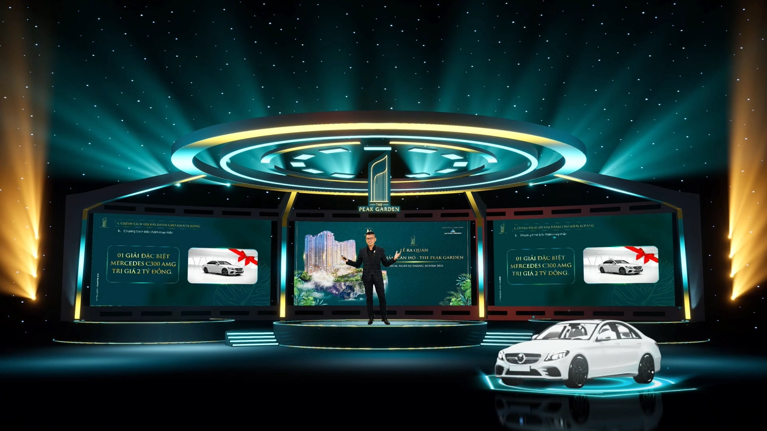 livestream trường quay ảo