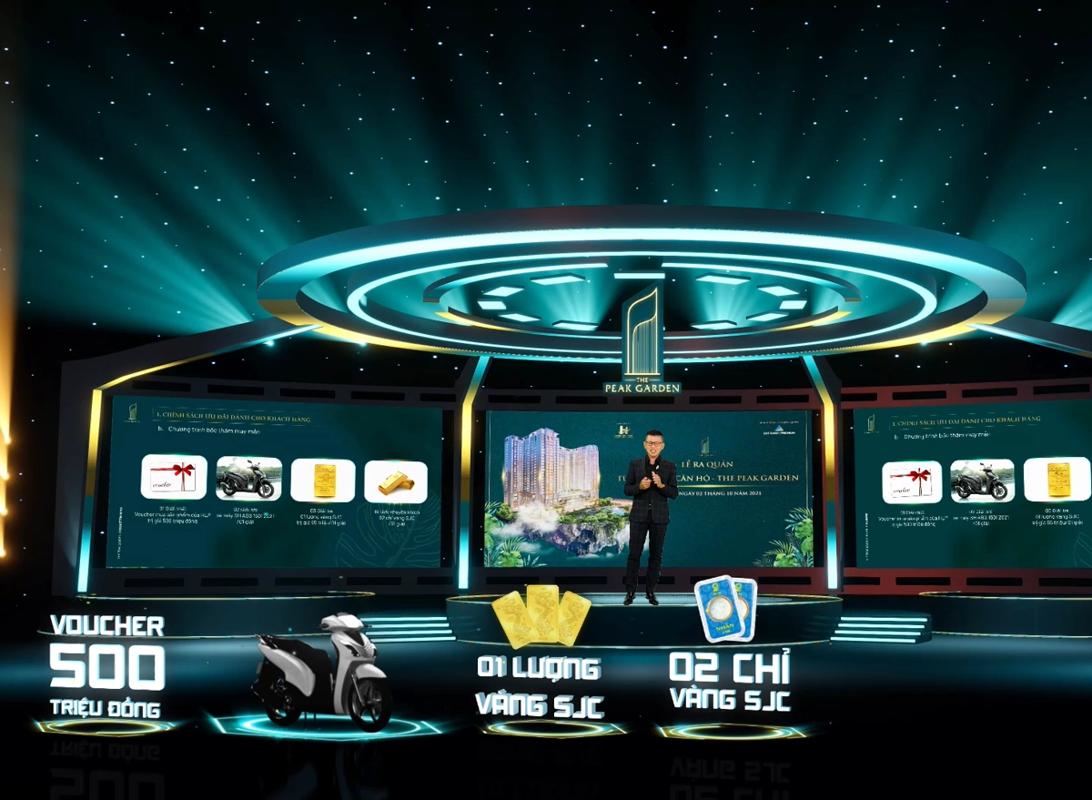 Livestream trường quay ảo (virtual studio)