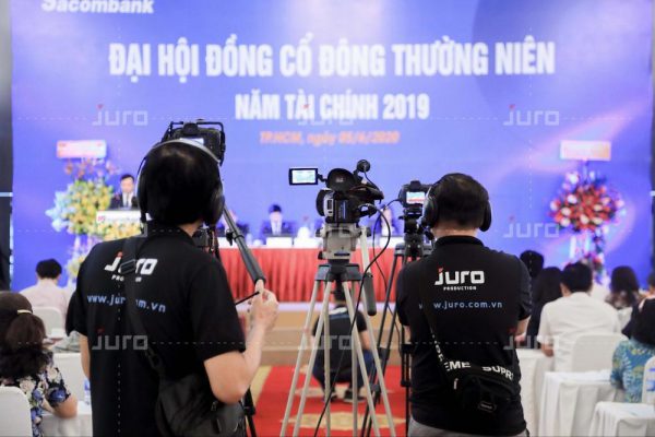 Đội ngũ JURO quay phim sự kiện chuyên nghiệp